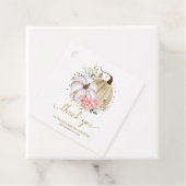 Floral Pumpkin Herfst Vrijgezellenfeest Favor Bedankjes Labels (In situ)