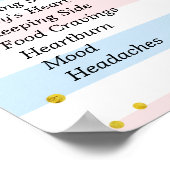 Floral Pumpkin Old Wives Poster (Hoek)