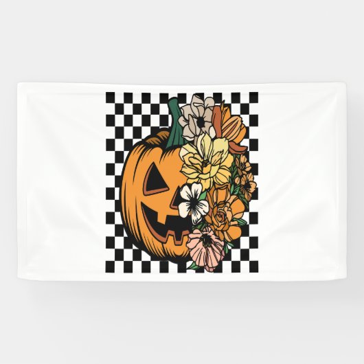 Floral Pumpkin Spandoek (Horizontaal)