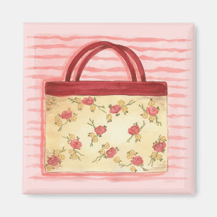 Floral Purse Magneet