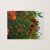 Floral Puzzle: De bloemvelden, Carlsbad, CA. Legpuzzel (Horizontaal)