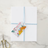 Floral Pyramids Jewish Hebrew Pesach Passover Cadeaulabel (Met Touw)