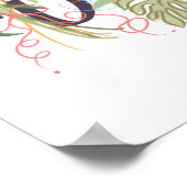 Floral Queen Vibes Poster (Hoek)