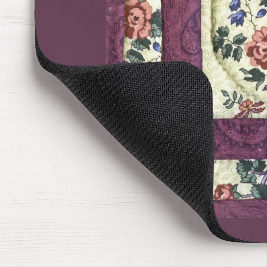 Floral Quilt Mousepad Muismat (Hoek)