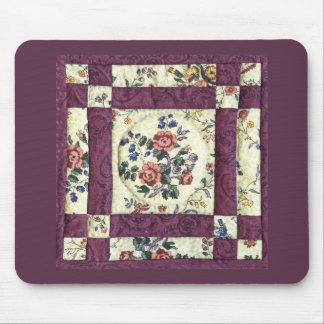 Floral Quilt Mousepad Muismat