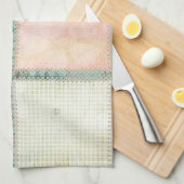 Floral Quilt Square Theedoek (Quarter Fold)