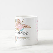 Floral Quinceañera mok elegant (Center)