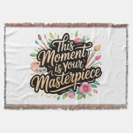 Floral Quote Design Deken