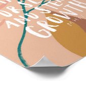 Floral quote poster (Hoek)