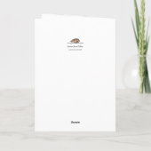 Floral Quote voor Internationale Vrouwendag Bedankkaart (Achterkant)