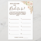 Floral Raad eens hoe oud ze was Flyer (Voorkant)