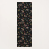 Floral Raccoons Cute Slaping Raccoon Patroon Yogamat (Achterkant)