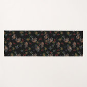 Floral Raccoons Cute Slaping Raccoon Patroon Yogamat (Voorkant (horizontaal))