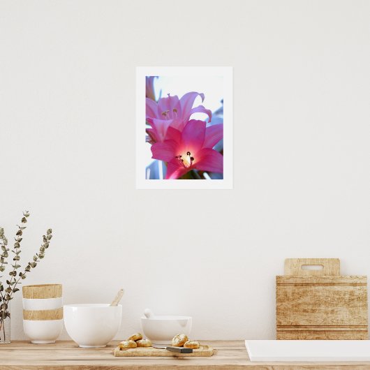 Floral Radiance Poster (Keuken)