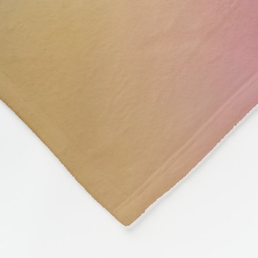 Floral Rainbow Design Fleece Deken (Hoek)