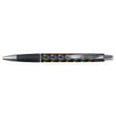 Floral Rainbow Love Hearts Pens Pen (Achterkant)