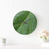 Floral Raindrops Wall Clock Grote Klok (Huis)