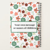 Floral Raising Tiny Disciples Proverbs 22:6 mam Planner (Achterkant)