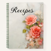 Floral Recipe Notitieboek (Voorkant)