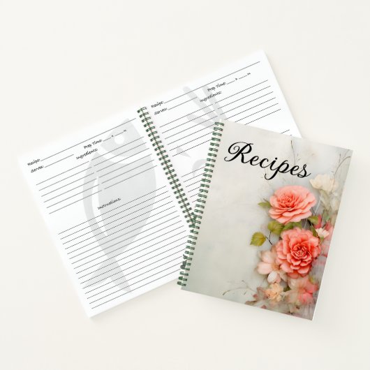 Floral Recipe Notitieboek (Binnen)