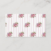 Floral Recipe Request Bridal Shower Enclosure Informatiekaartje (Achterkant)