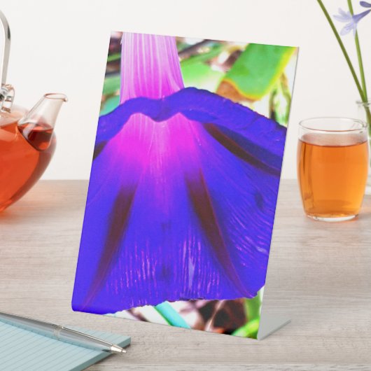  Floral Reclamebord Met Voetstuk (Insitu)