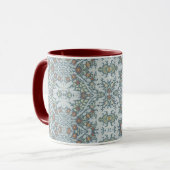 Floral red  William Morris Autumn Flower Mok (Voorkant links)