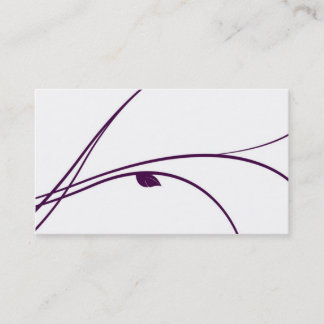 Floral reeks - 02 - Violet Visitekaartje