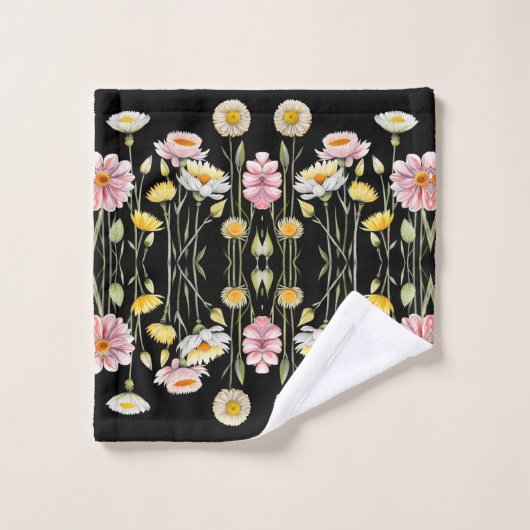 Floral Reflections Bad Handdoek (Wasdoekje)