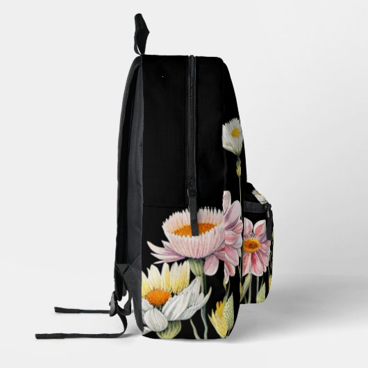 Floral Reflections Bedrukte Rugzak (Links)