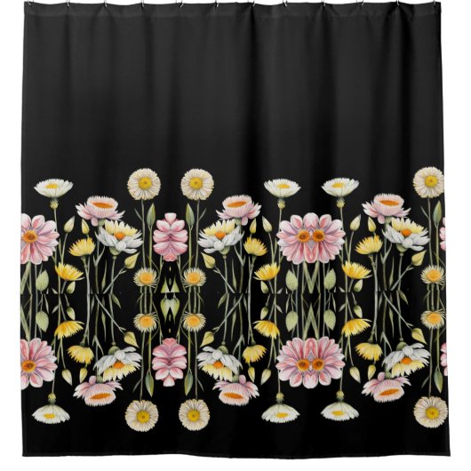 Floral Reflections Douchegordijn (Voorkant)