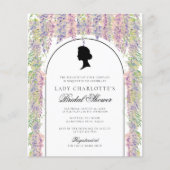 Floral Regency Elegant Vrijgezellenfeest Flyer (Voorkant)