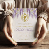 Floral Regency Era Vrijgezellenfeest Kaart