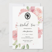 floral regency vrijgezellenfeest kaart (Voorkant)