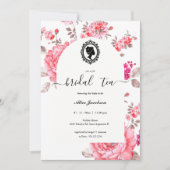 floral regency vrijgezellenfeest kaart (Voorkant)