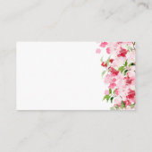 Floral Registry Kaart (Achterkant)