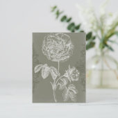 Floral Relief I Briefkaart (Staand voorkant)