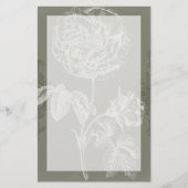 Floral Relief I Briefpapier (Voorkant)