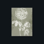 Floral Relief I Canvas Afdruk<br><div class="desc">Floral</div>