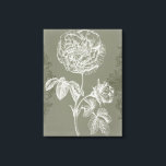 Floral Relief I Canvas Afdruk<br><div class="desc">Floral</div>