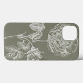 Floral Relief I Case-Mate iPhone Case (Achterkant (horizontaal))