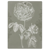 Floral Relief I Klembord (Achterkant)