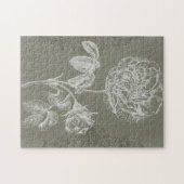 Floral Relief I Legpuzzel (Horizontaal)