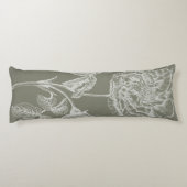 Floral Relief I Lichaamskussen (Achterkant)