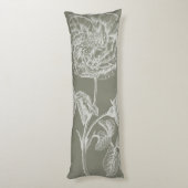 Floral Relief I Lichaamskussen (Achterkant (Verticaal))