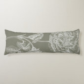 Floral Relief I Lichaamskussen (Voorkant)