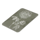 Floral Relief I Magneet (Linkerzijde)