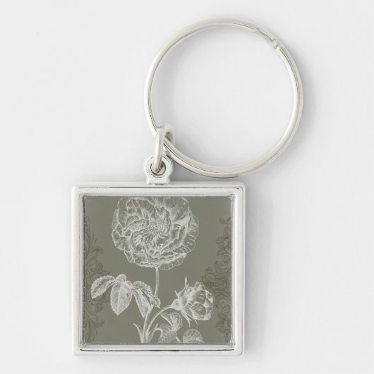 Floral Relief I Sleutelhanger (Voorkant)