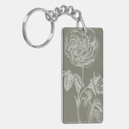 Floral Relief I Sleutelhanger (Voorkant Links)