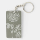 Floral Relief I Sleutelhanger (achterkant)
